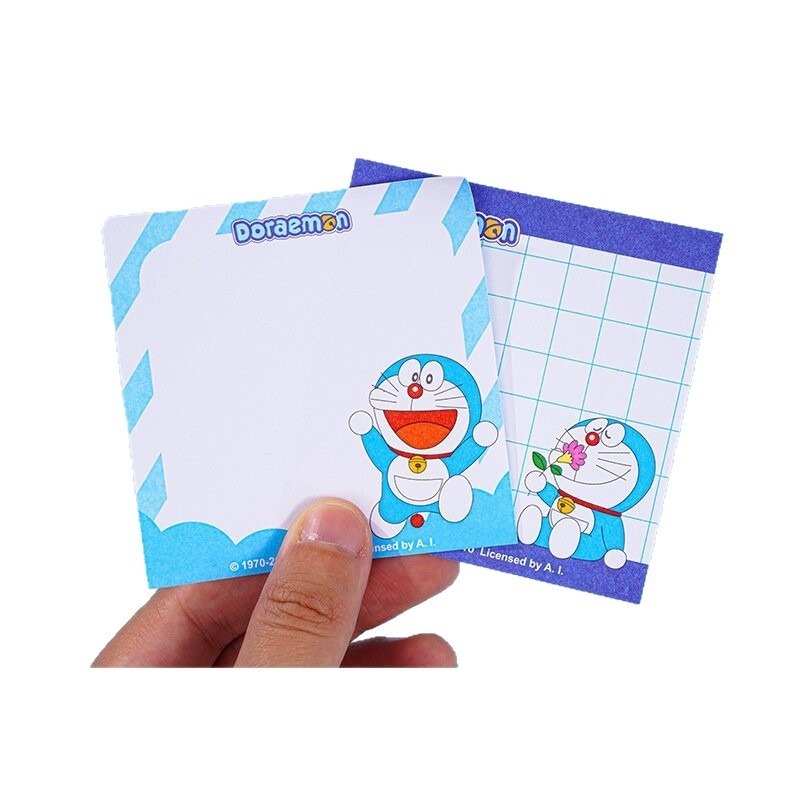Is Stationery Office Supply - 4 Pezzi di Blocchetti Adesivi Doraemon,
