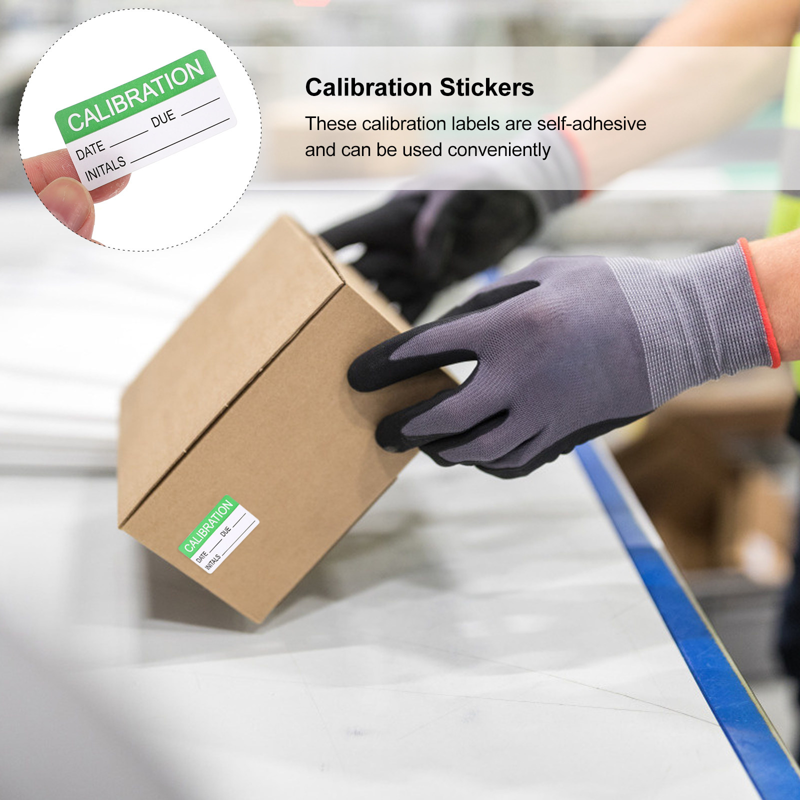 Sticker Label Roll - Rotolo di 300 Etichette di Calibrazione