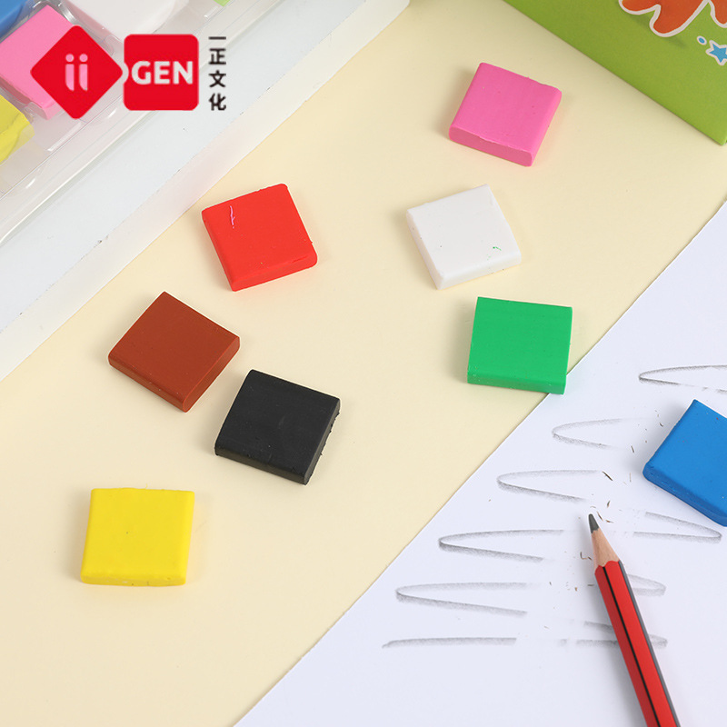 Rubber Eraser Kneaded - 8 pz/lotto di alta qualità colore