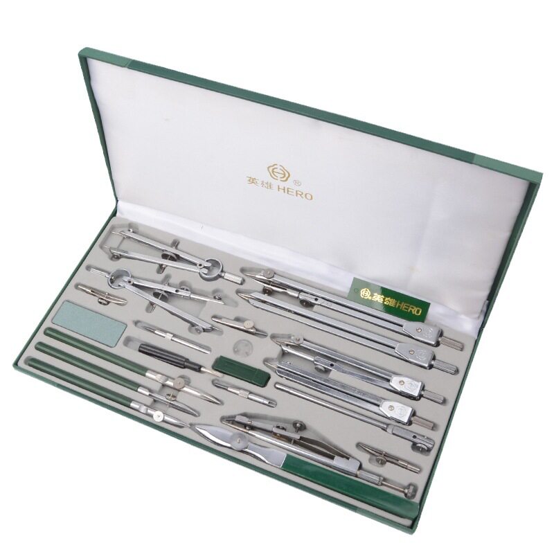 Compass Geometry Set - Set di Compassi in Metallo Hero,