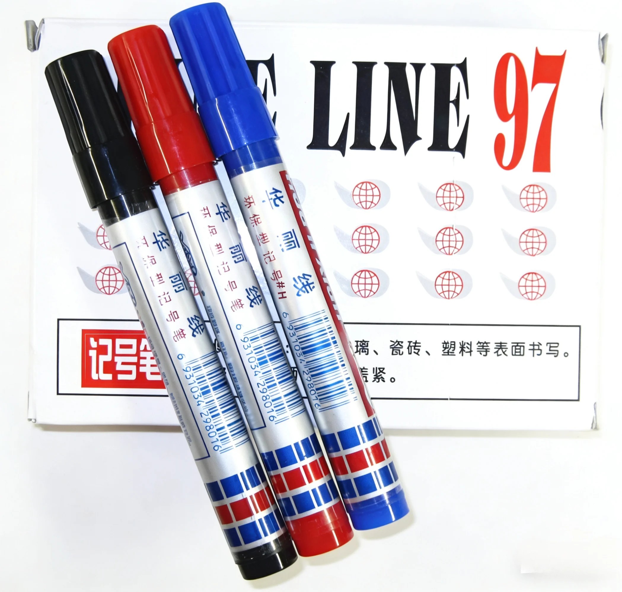Stationery Warehouse - Pennarello a Base d'Olio Hualixian 97,