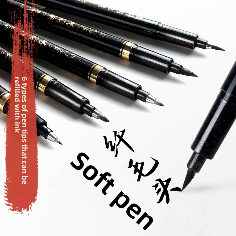Is Stationery Office Supply - Set di 4 Pennarelli per Calligrafia,
