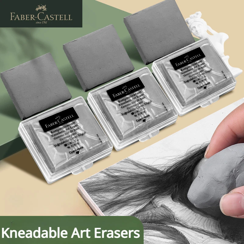 Rubber Eraser Kneaded - Faber-Castell 2 gomme da cancellare per