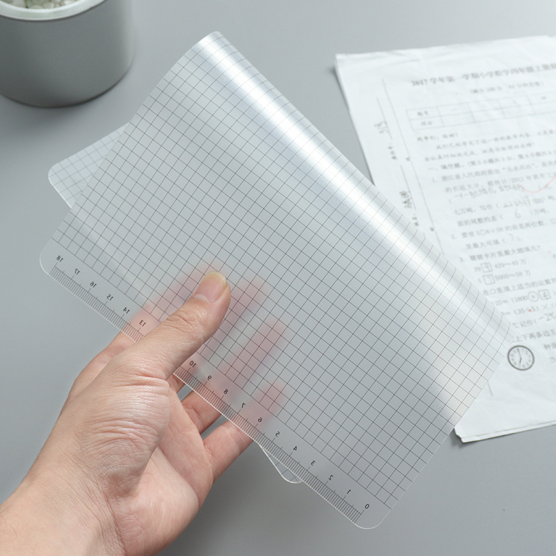 Lavagna righello trasparente A - Ruler Set Transparent recensione e prezzo