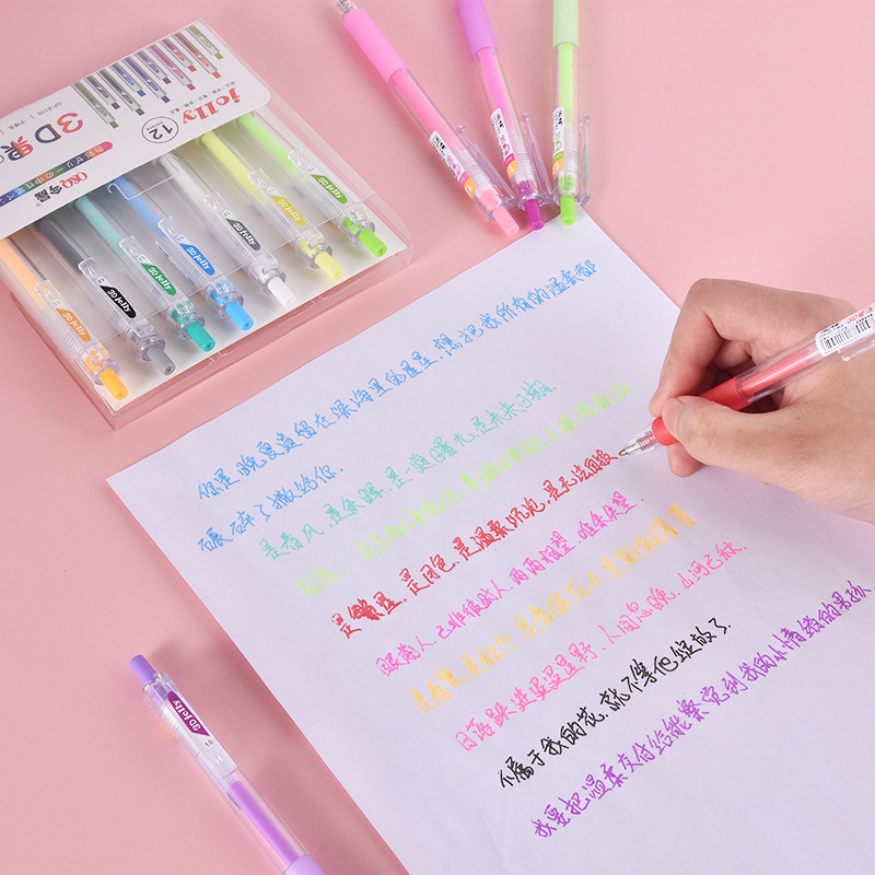 Penna Gel tridimensionale 3D p - Gel Ink Pen Set recensione e prezzo