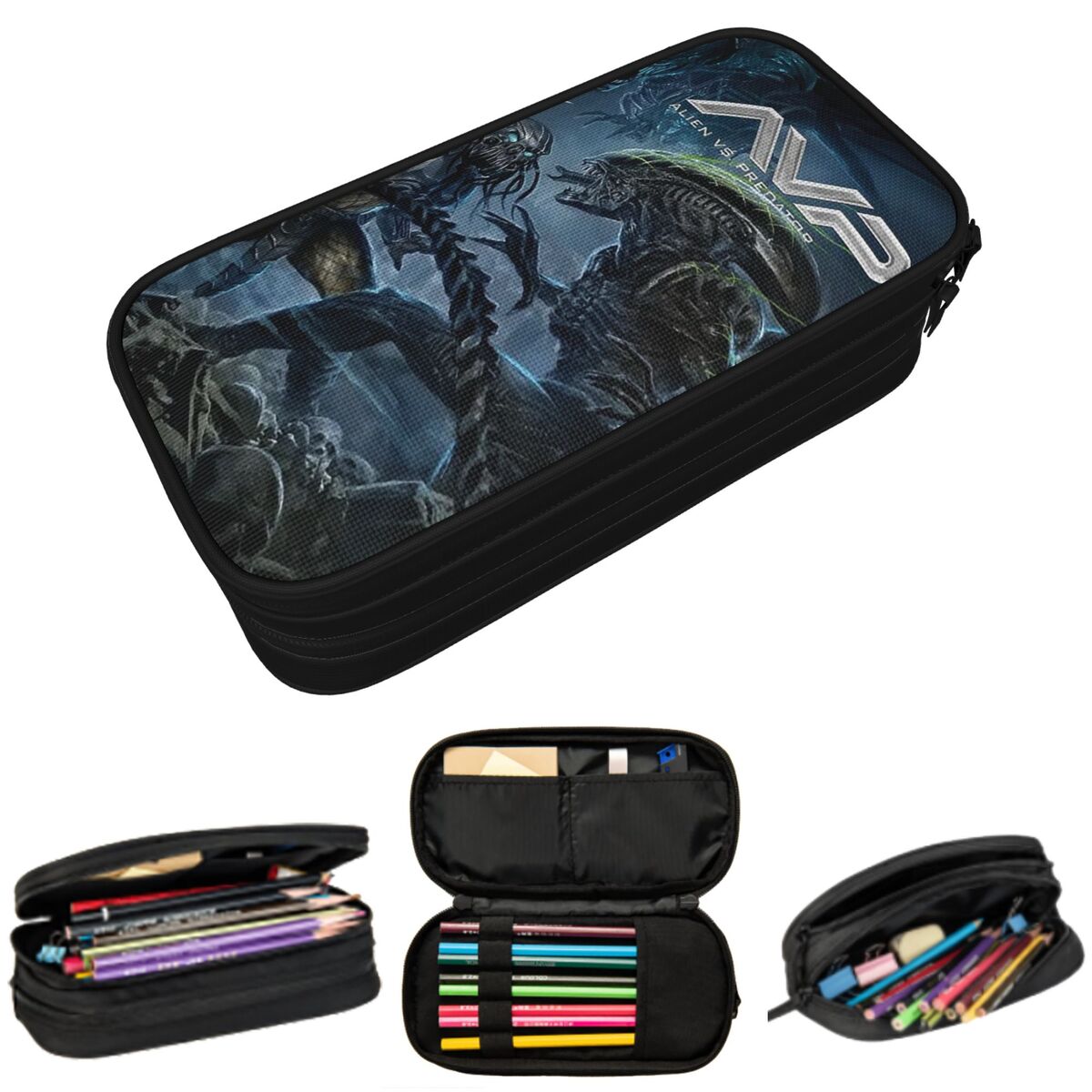 Astuccio per matite Alien Vs P - Office Supply Vs Stationery recensione e prezzo