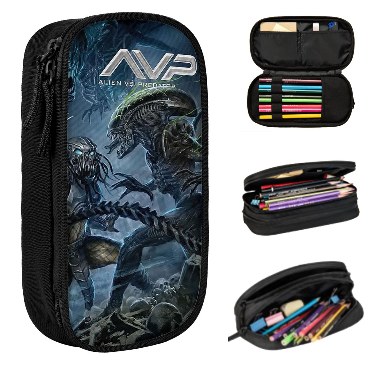 Astuccio per matite Alien Vs P - Office Supply Vs Stationery recensione e prezzo