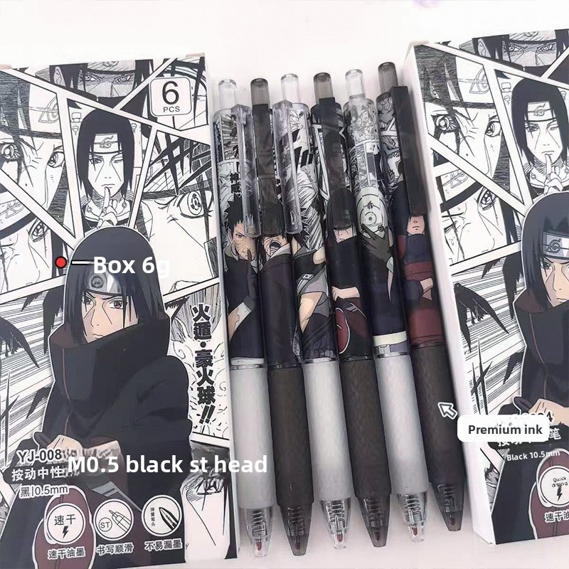 Penna Gel Anime Naruto con Sta - Gel Ink Pen Set recensione e prezzo