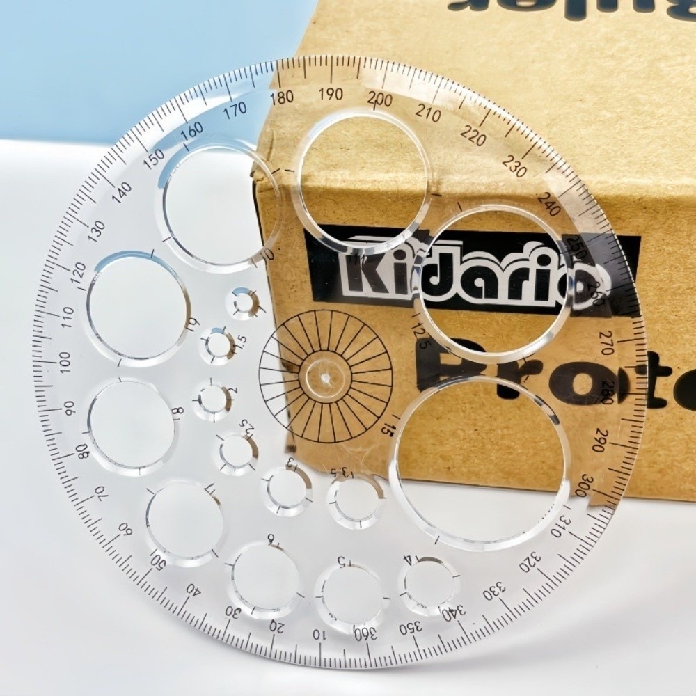 Righello Circolare in Plastica - Ruler Set Transparent recensione e prezzo