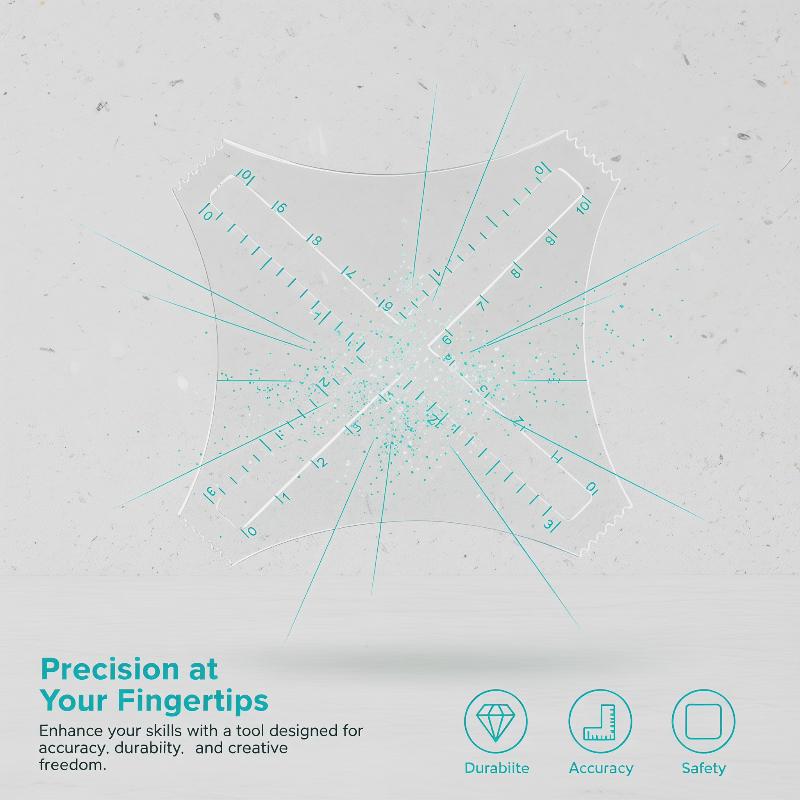 Righello Trasparente in Acrili - Ruler Set Transparent recensione e prezzo