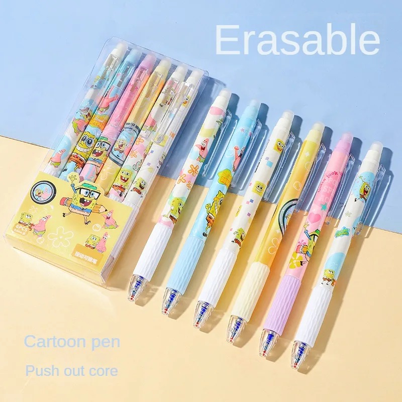 6 pezzi/set SpongeBob Kawaii P - Gel Ink Pen Set recensione e prezzo