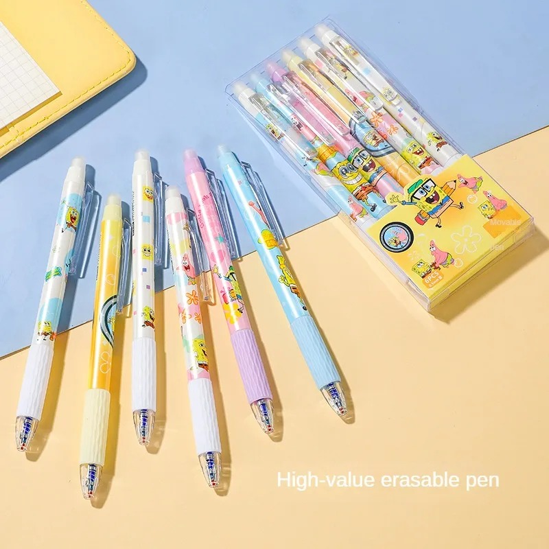 6 pezzi/set SpongeBob Kawaii P - Gel Ink Pen Set recensione e prezzo