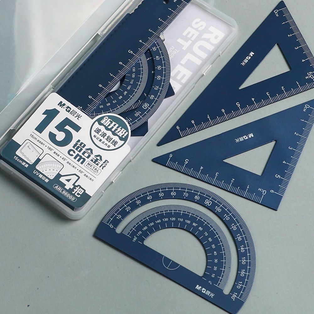 Set di righelli in alluminio d - Compass Geometry Set recensione e prezzo