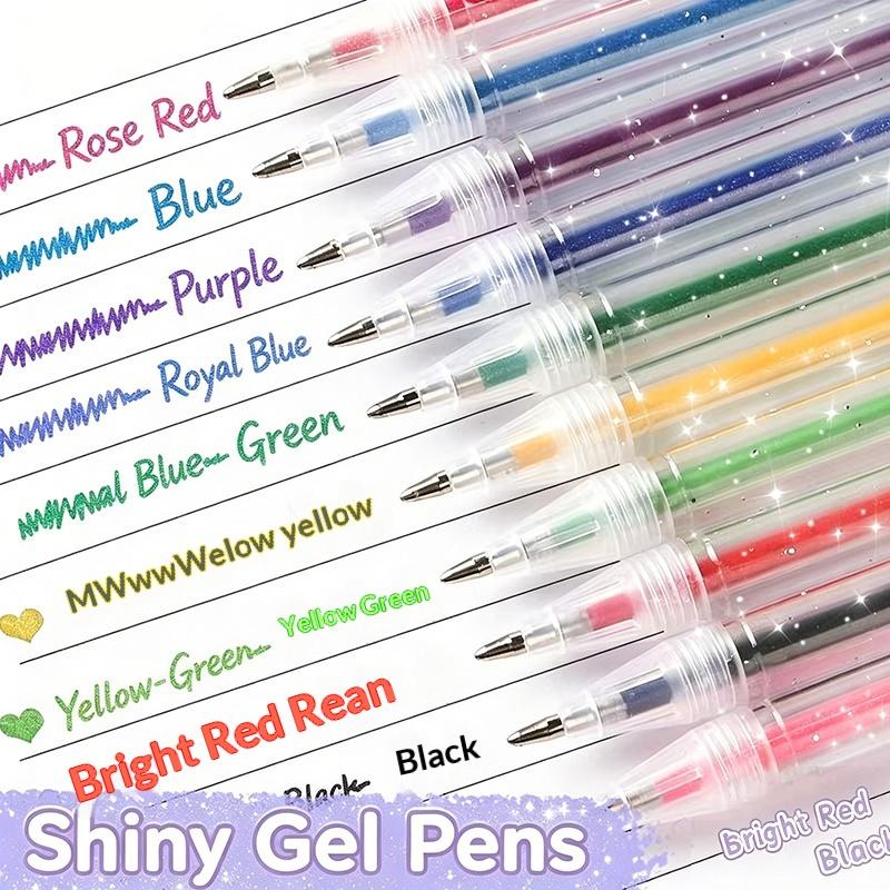 Set di penne gel glitterate da - Gel Ink Pen Set recensione e prezzo