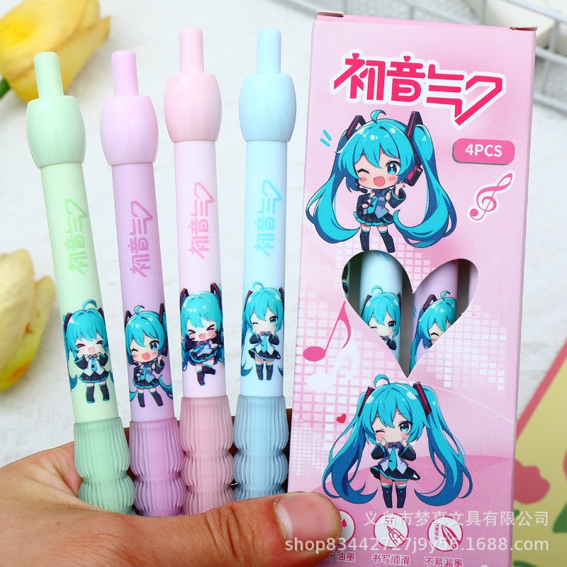 Penna Gel Kawaii Hatsune Miku  - Gel Ink Pen Set recensione e prezzo