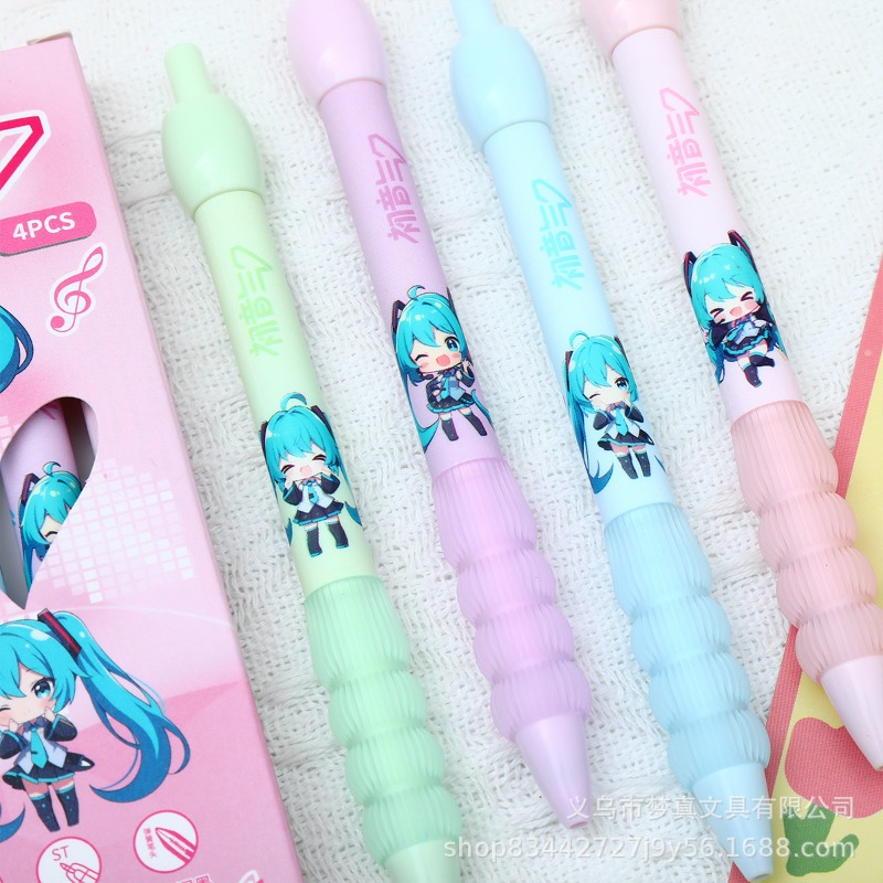 Penna Gel Kawaii Hatsune Miku  - Gel Ink Pen Set recensione e prezzo
