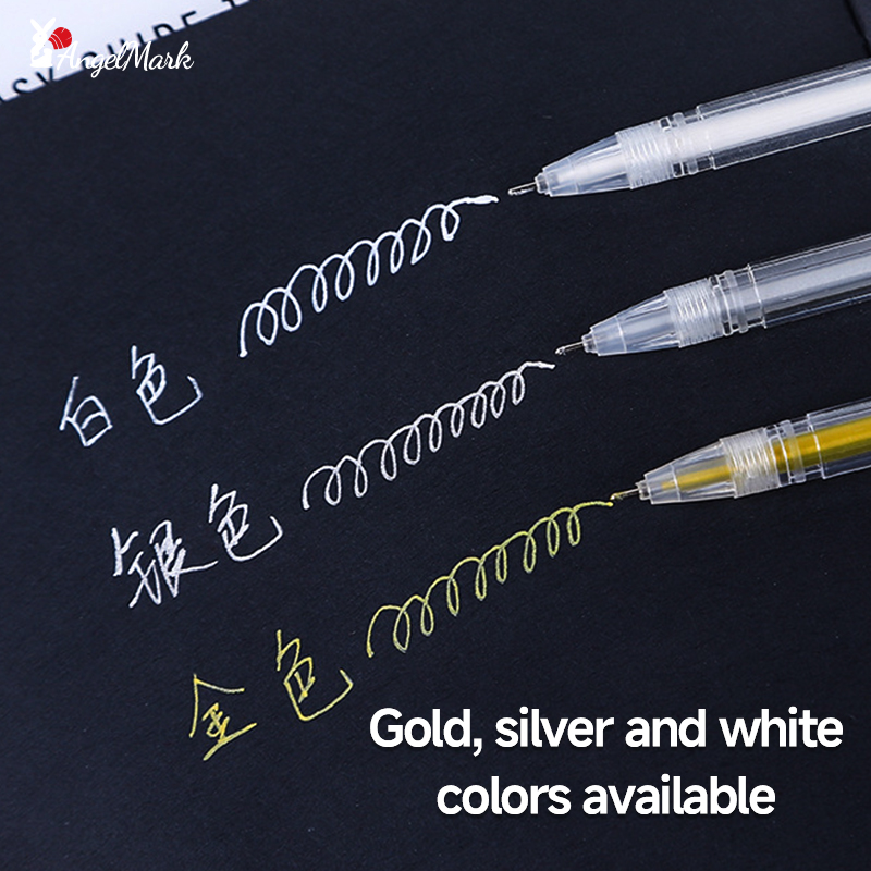 Bianco Oro Argento Classico Ev - Gel Ink Pen Set recensione e prezzo
