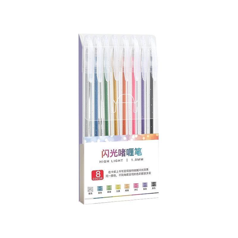 Set di Penne Gel Glitterate 8/ - Gel Ink Pen Set recensione e prezzo