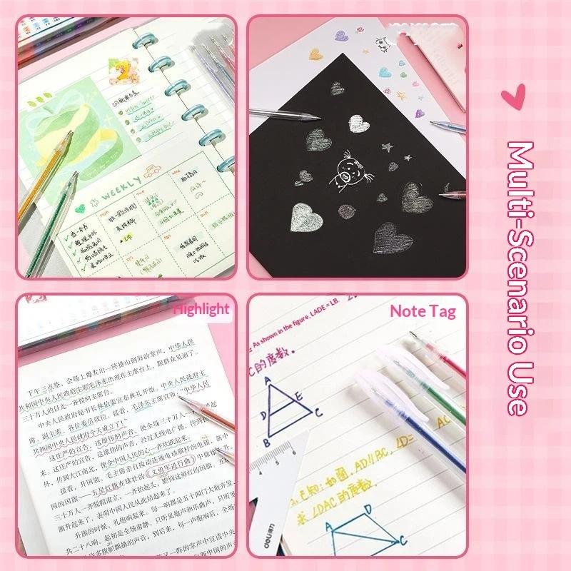 Set di Penne Gel Glitterate 8/ - Gel Ink Pen Set recensione e prezzo