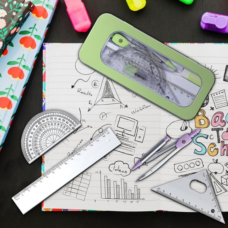 Set di goniometro e bussola Se - Compass Geometry Set recensione e prezzo