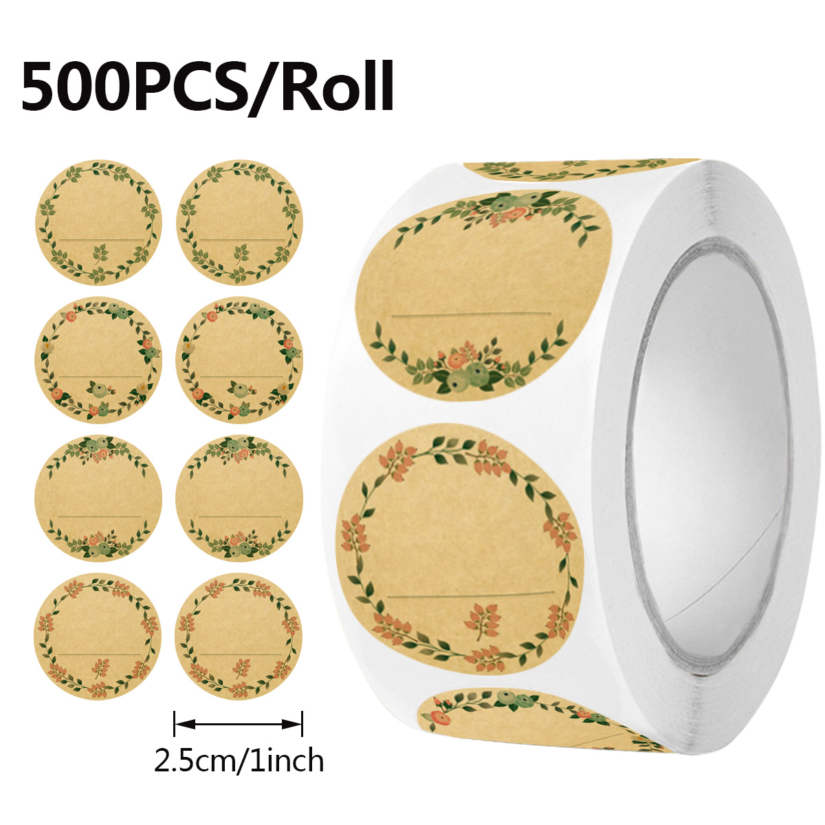 JCAC 500 pezzi/rotolo Adesivi  - Sticker Label Roll recensione e prezzo