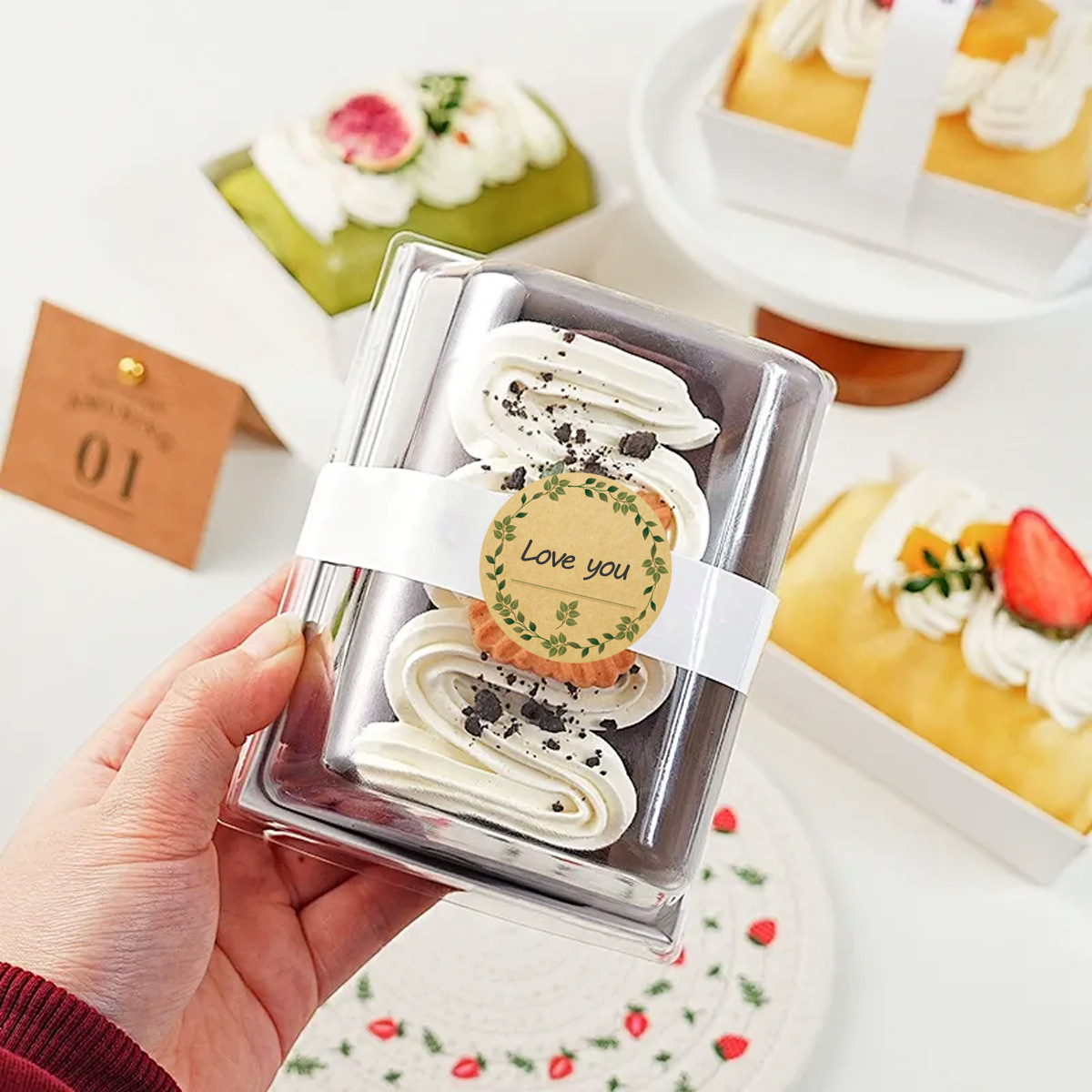 JCAC 500 pezzi/rotolo Adesivi  - Sticker Label Roll recensione e prezzo