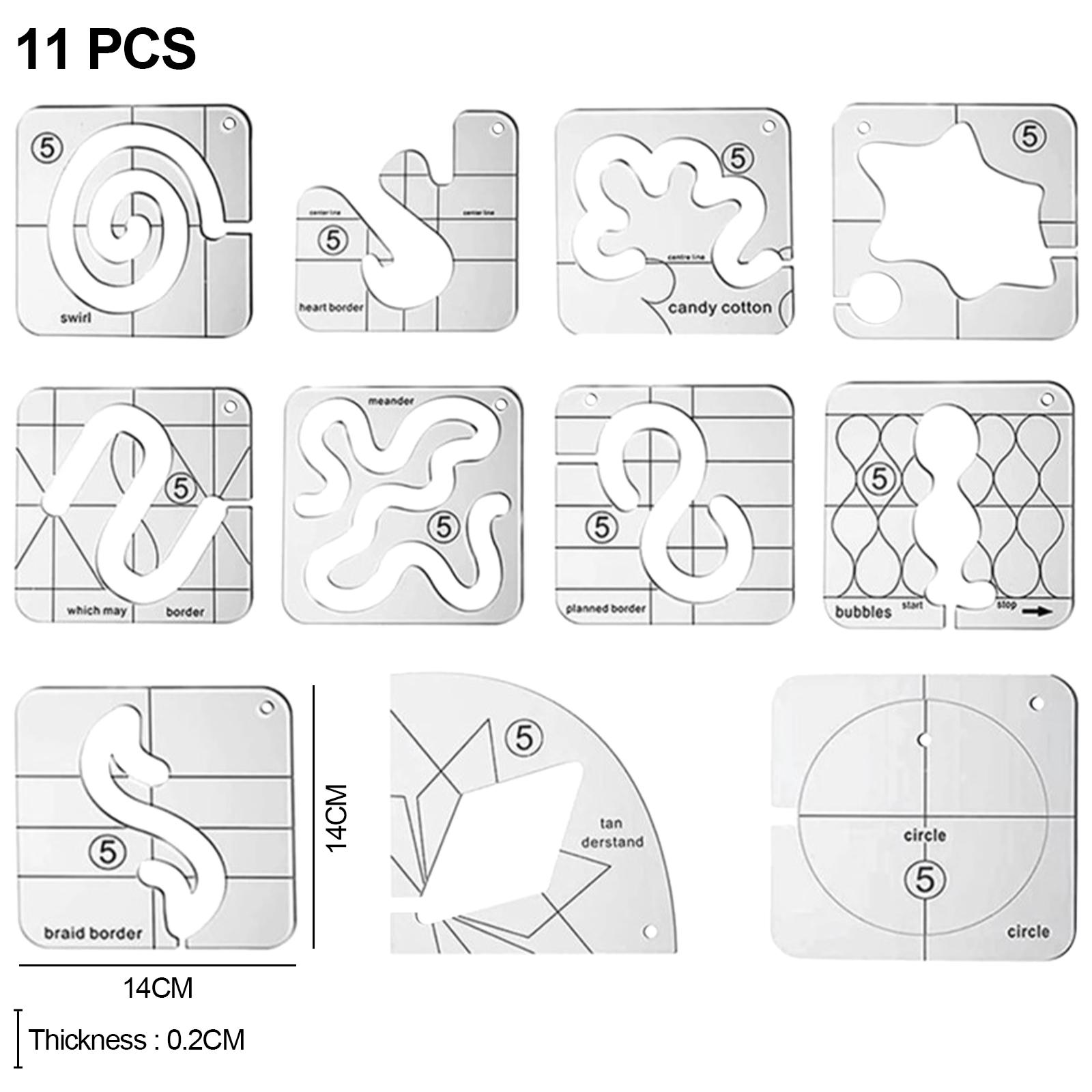 Set di Righelli Trasparenti in - Ruler Set Transparent recensione e prezzo