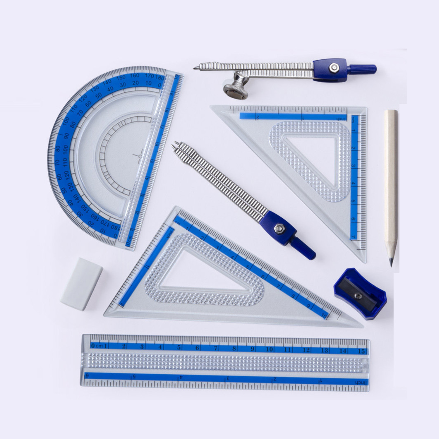 Set di 10 Pezzi per Geometria  - Compass Geometry Set recensione e prezzo