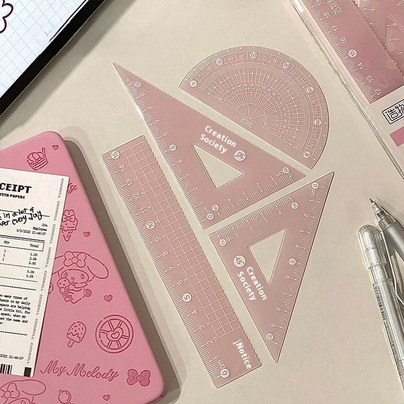 Set di 4 Righelli Trasparenti  - Ruler Set Transparent recensione e prezzo