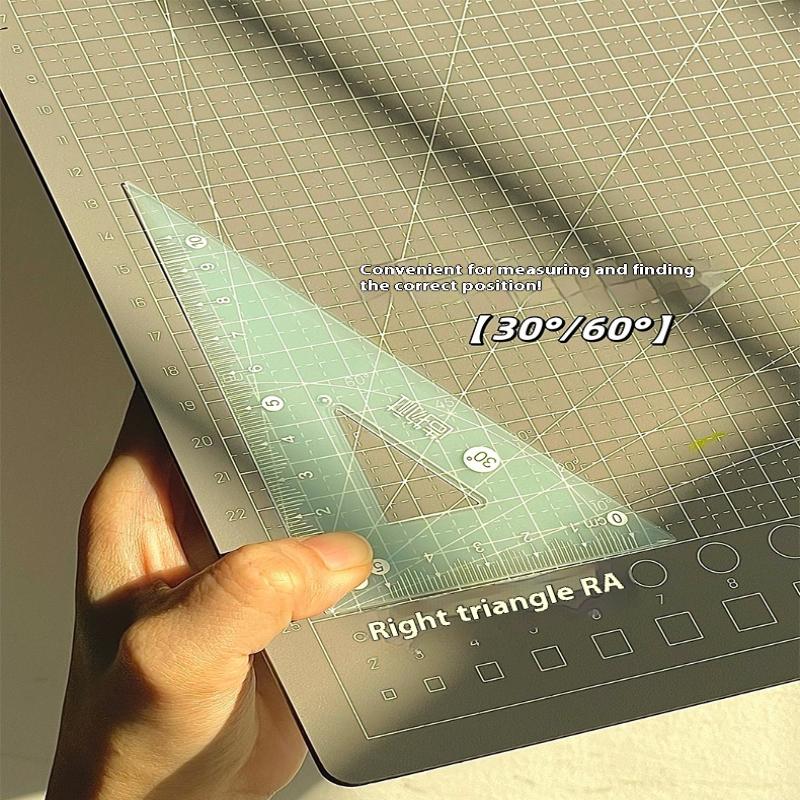 Set di 4 Righelli Trasparenti  - Ruler Set Transparent recensione e prezzo