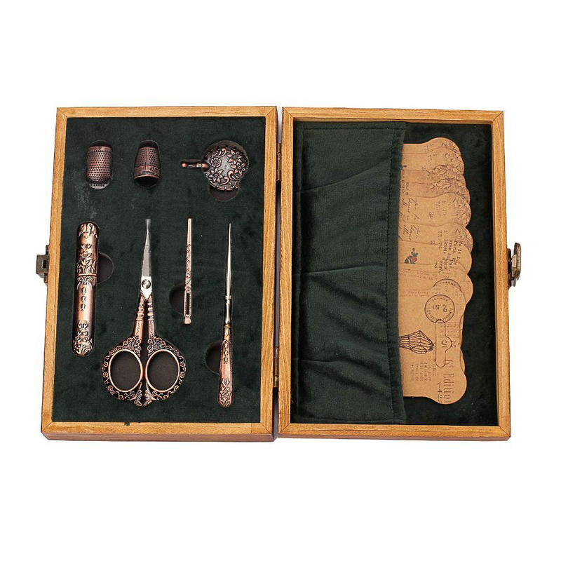 Kit da cucito vintage Set di f - Scissors Stainless Craft recensione e prezzo