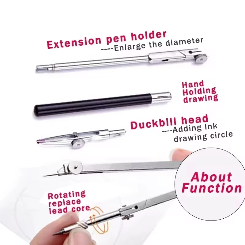 Bussola da disegno multifunzio - Compass Geometry Set recensione e prezzo