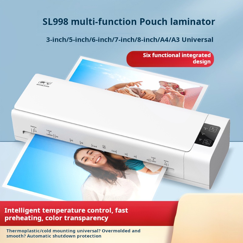 Laminatrice SL998 per Foto, La - Document Laminator Pouch recensione e prezzo