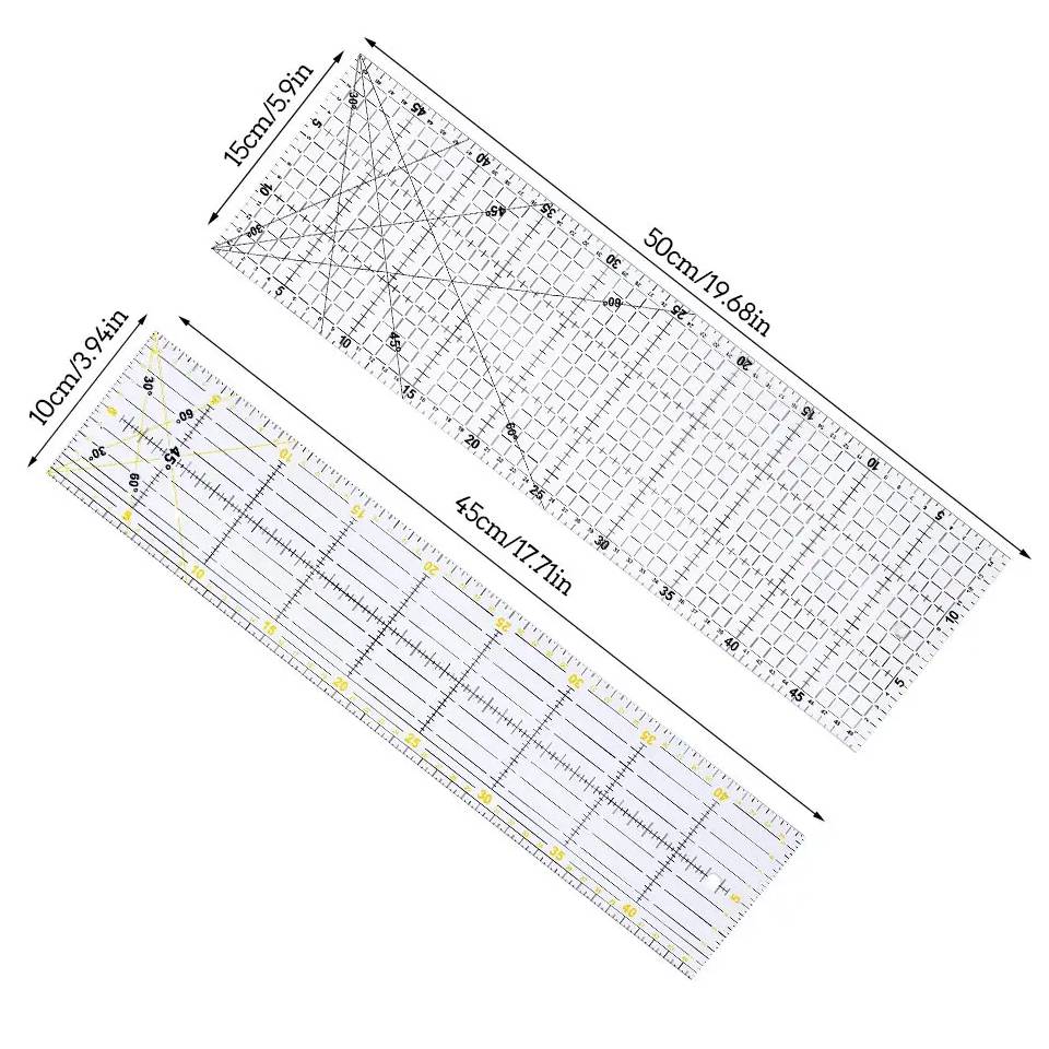 Fenrry Righello patchwork acri - Ruler Set Transparent recensione e prezzo